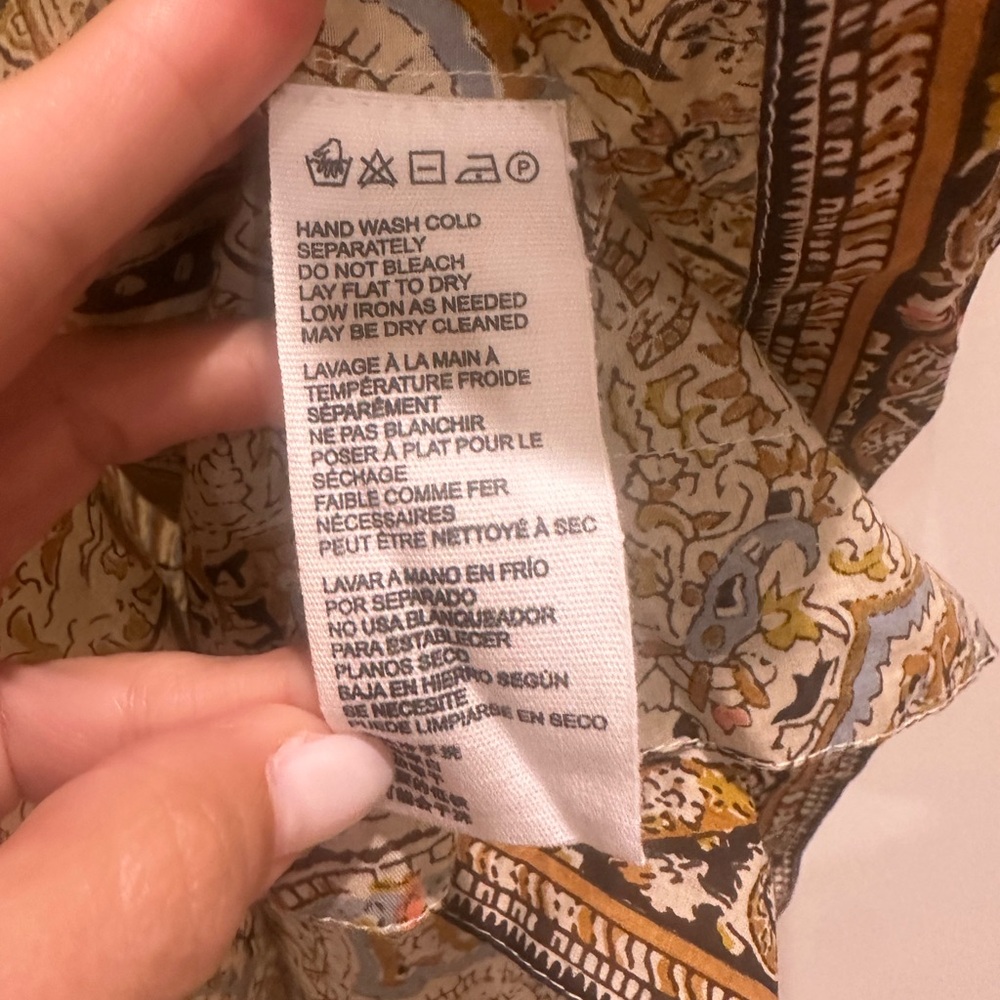 Cleobella Kaleidoscope Paisley Wrap / Kimono – Size S (XS/S) NWT Boho Cover‑Up - Picture 6 of 8